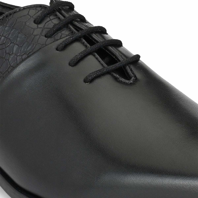 Black Formal lace-Ups