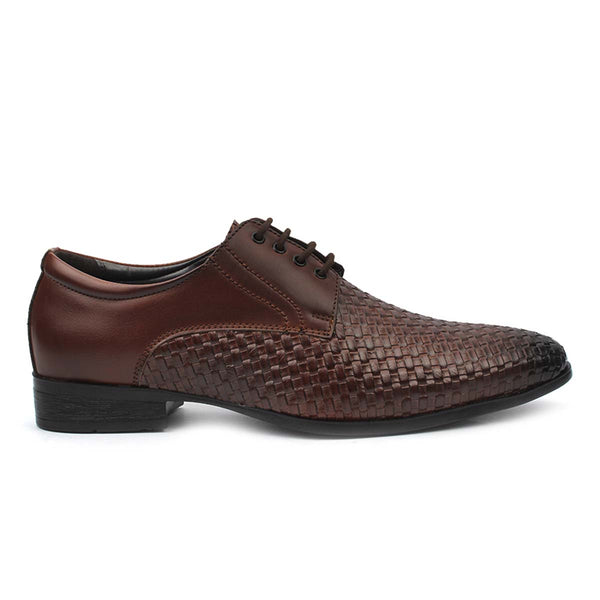 Brown Chatai Derby Lace-ups