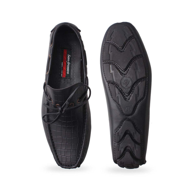 San Frissco Men Black Casual Shoes