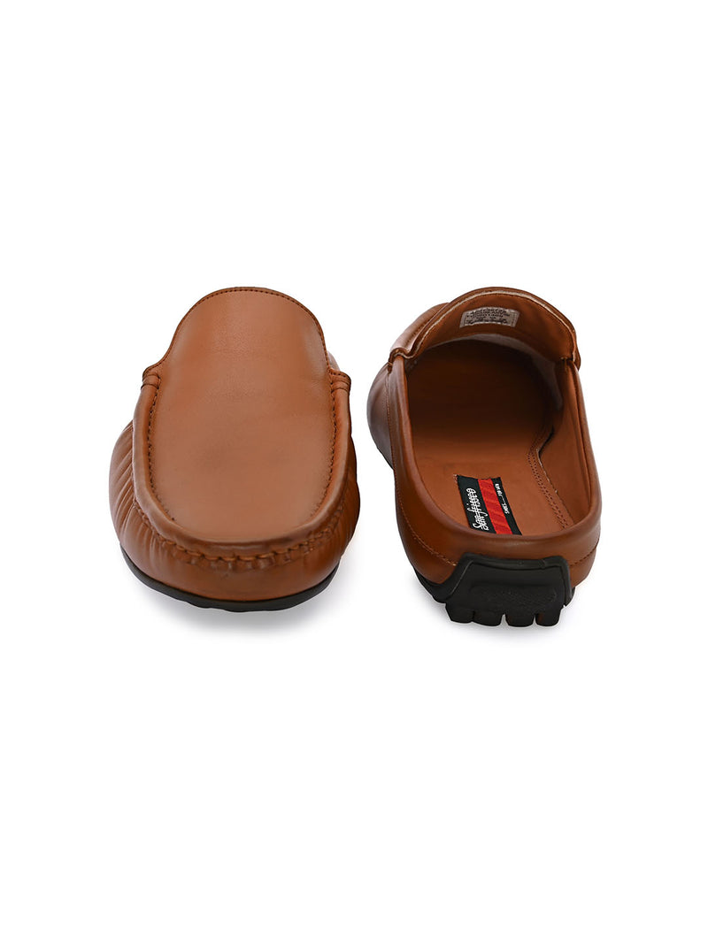 Speck Tan Solid Mules