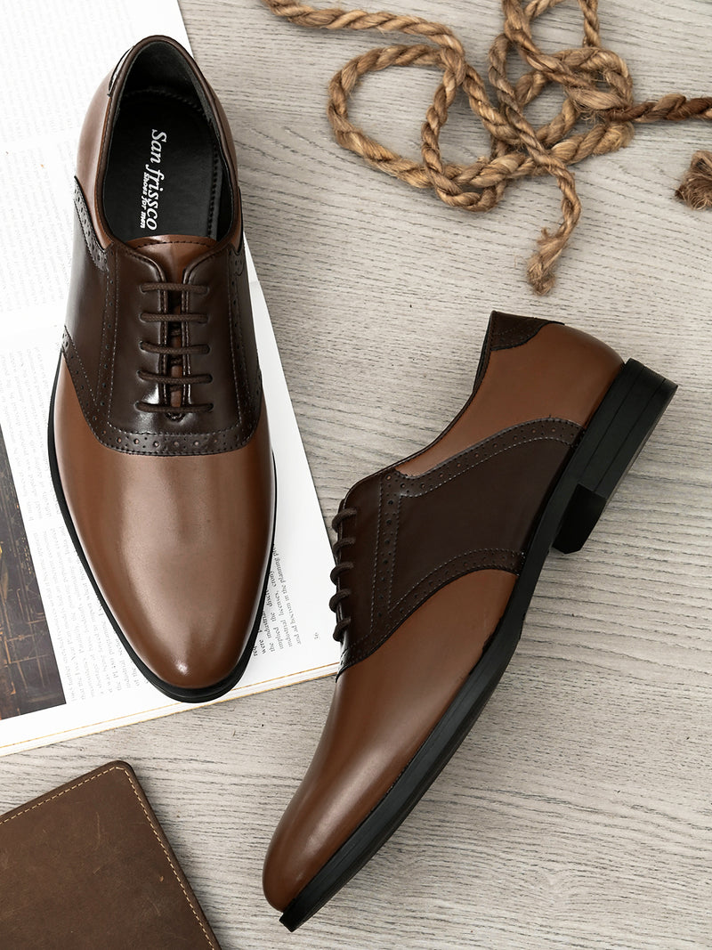 Truman Tan-Brown Oxford Shoes