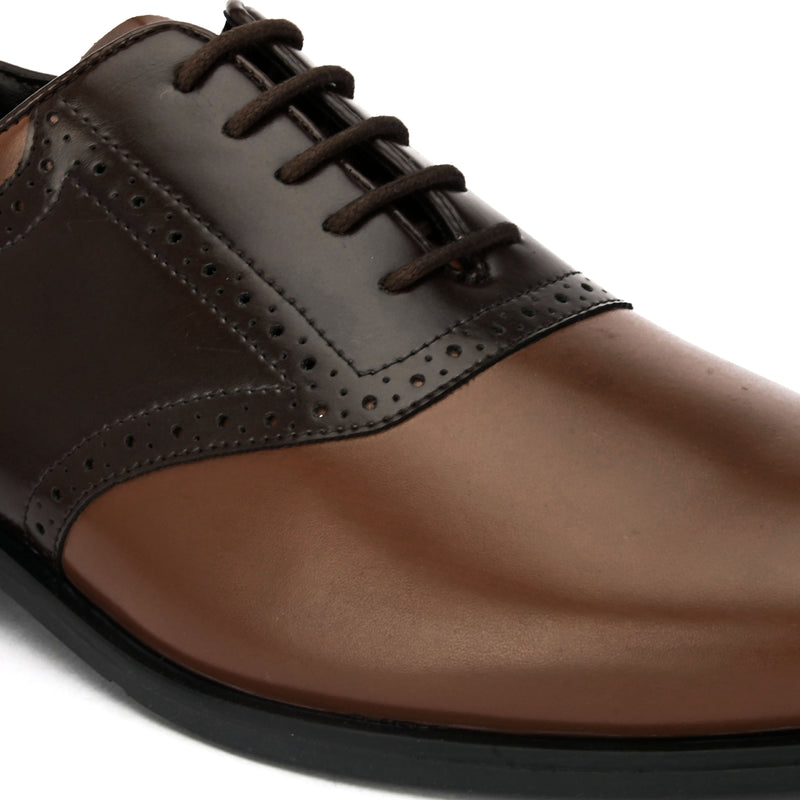 Truman Tan-Brown Oxford Shoes