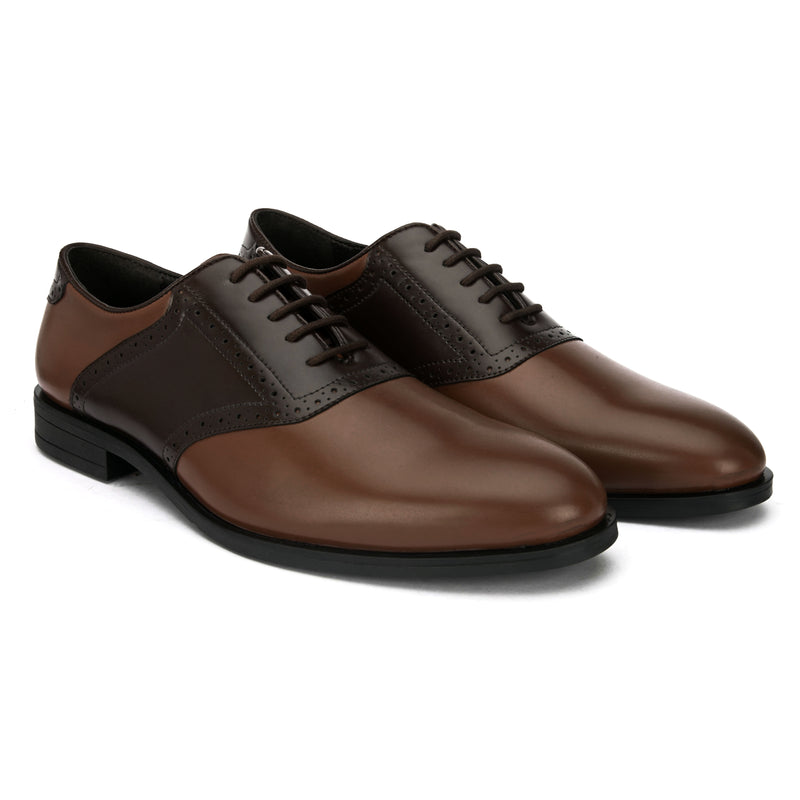 Truman Tan-Brown Oxford Shoes
