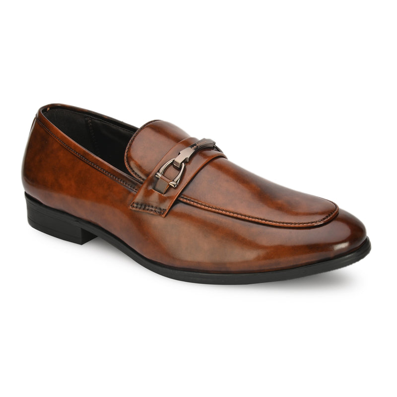 Sterling Tan Patent Loafers