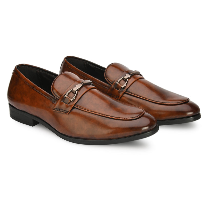 Sterling Tan Patent Loafers