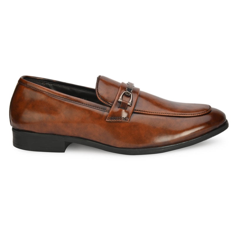 Sterling Tan Patent Loafers