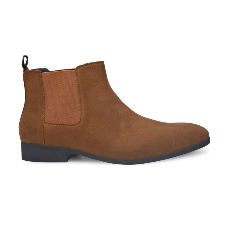 Fame Tan Chelsea Boots