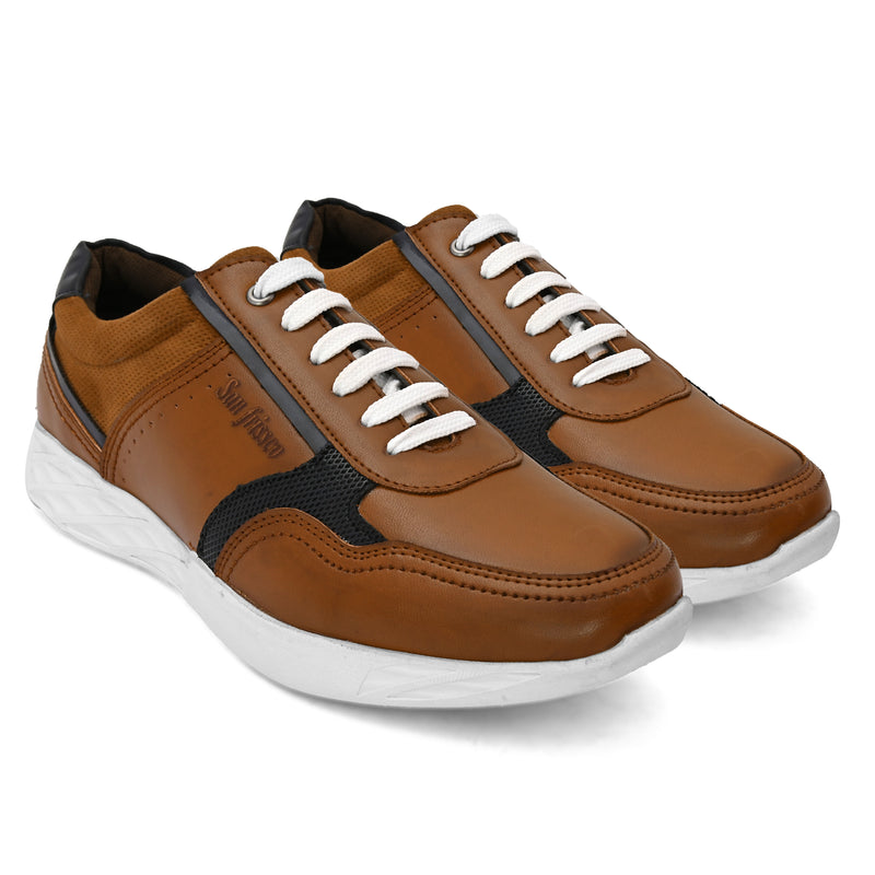 Ease Tan Comfort Sneakers