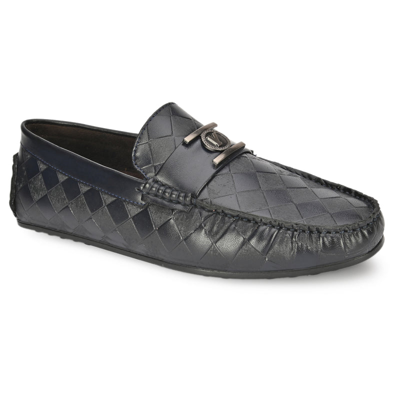 Newman Blue Driving Loafers
