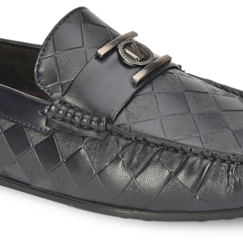 Newman Blue Driving Loafers