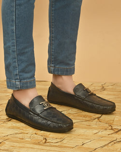 Newman Blue Driving Loafers