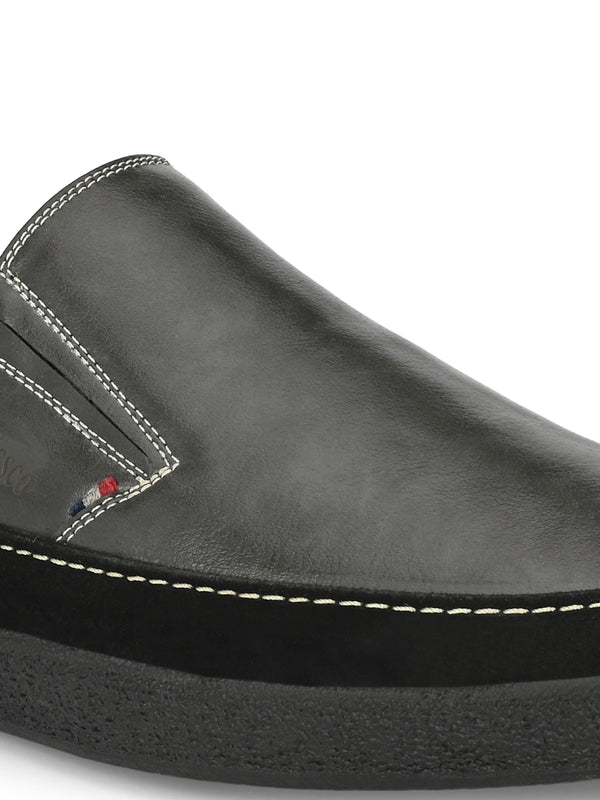 Randall Black Slip-On Sneakers