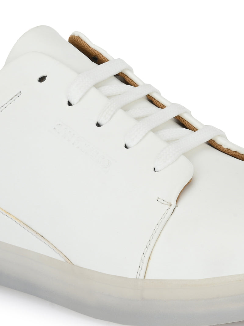 Peyton White Casual Sneakers