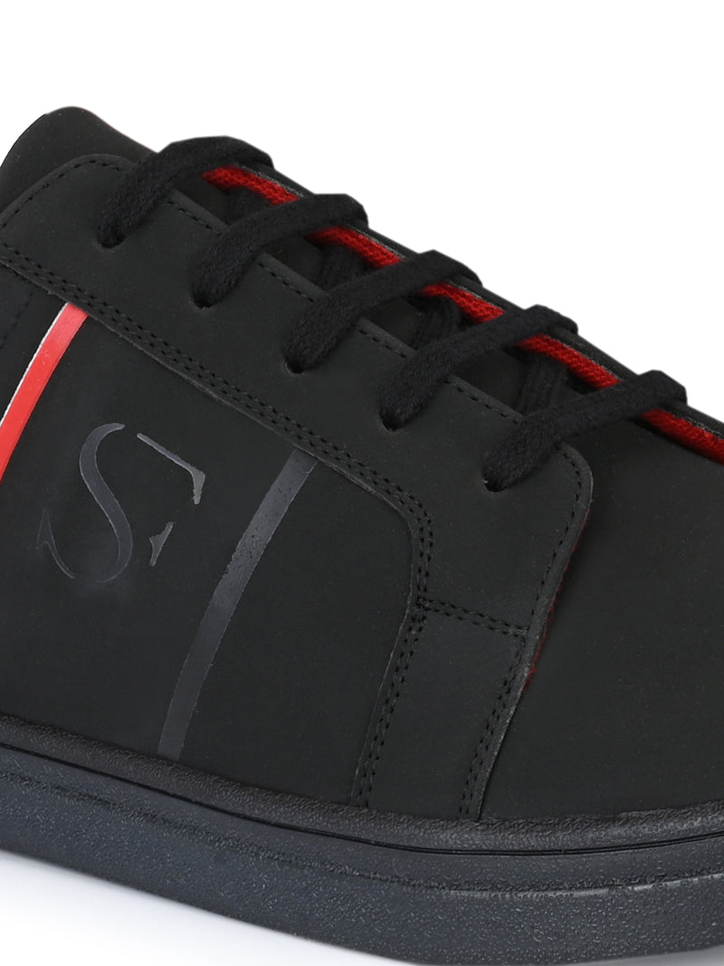 Seize Black Comfort Sneakers