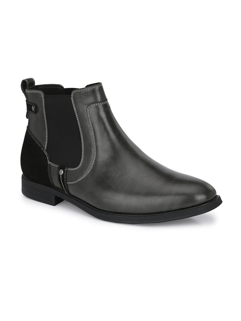 Pascal Black Ankle Boots