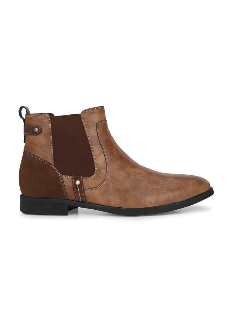 Pascal Brown Ankle Boots