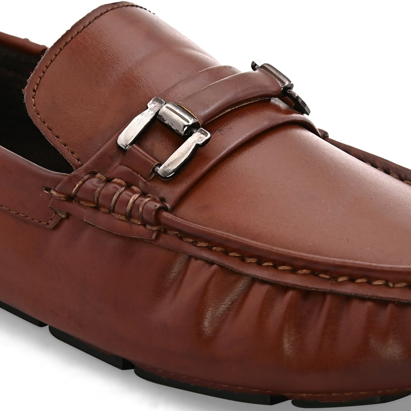 Bronco Brown Driving Loafers