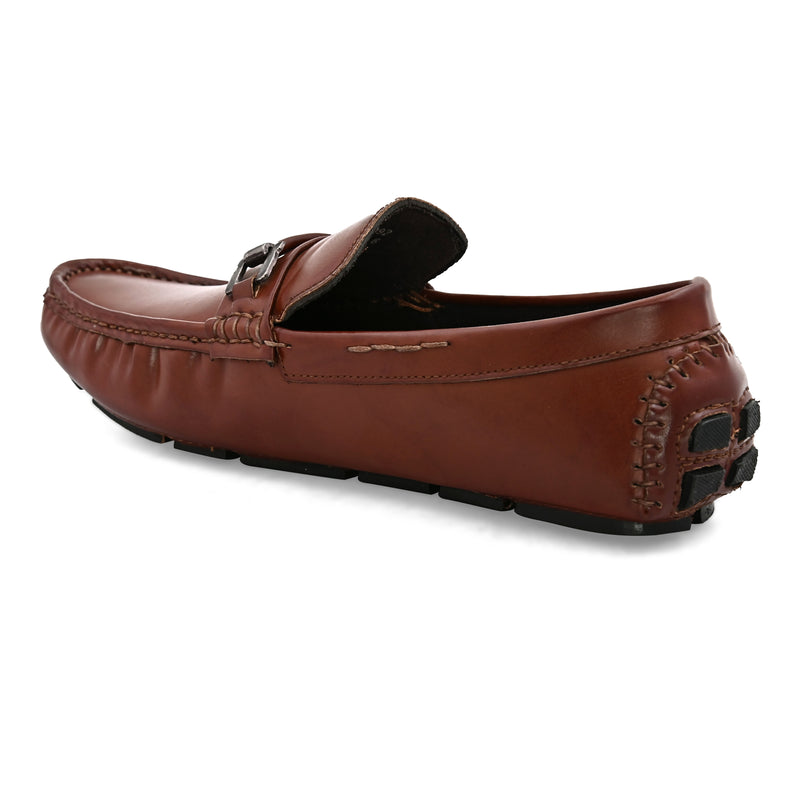 Bronco Brown Driving Loafers