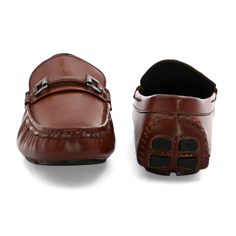 Bronco Brown Driving Loafers