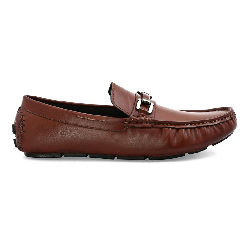 Bronco Brown Driving Loafers