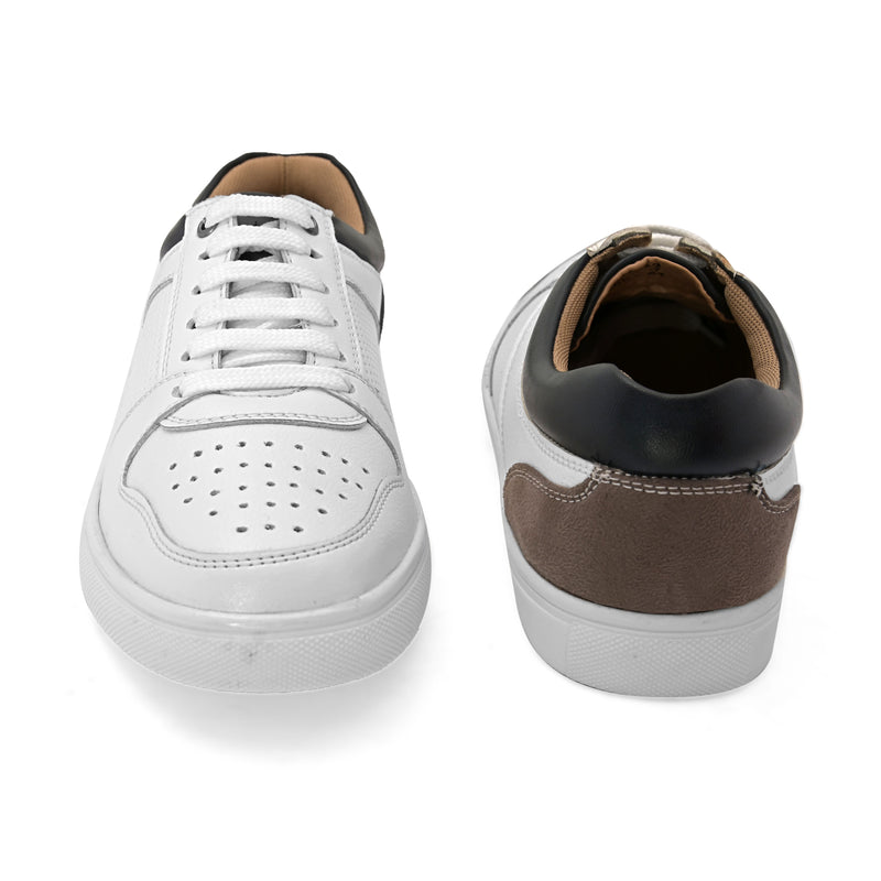 Tresmode White Casual Sneakers