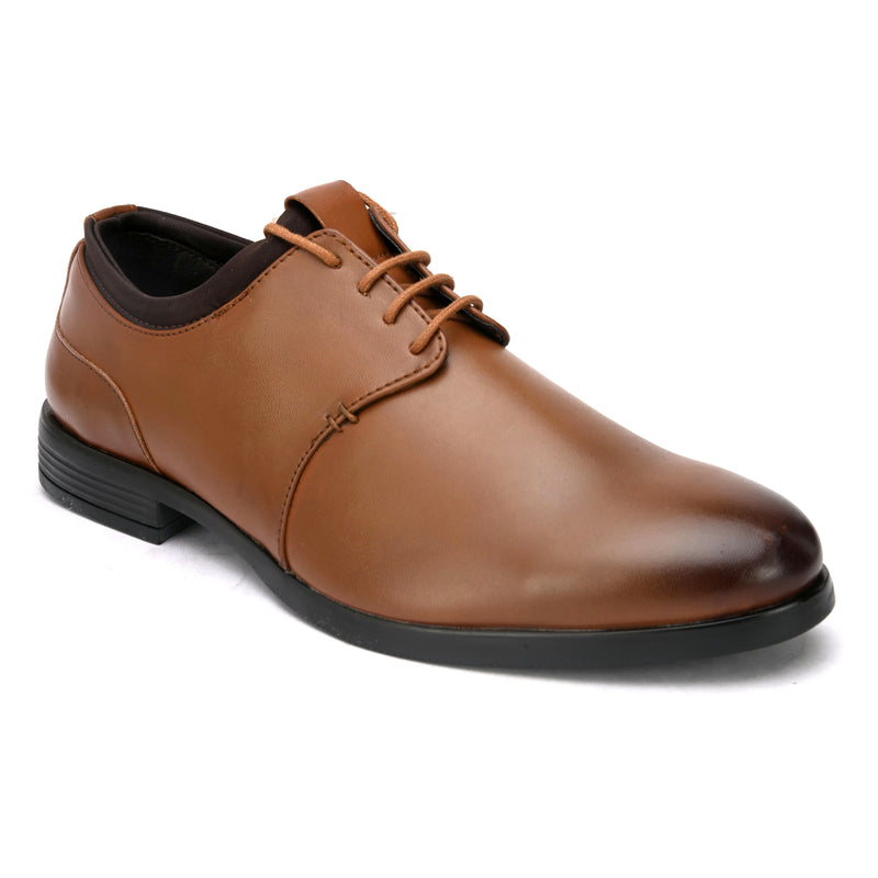 Project Tan Derby Shoes