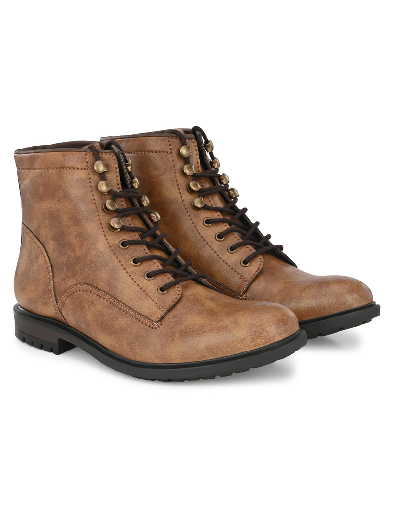 Traverse Brown Lace-up Boots