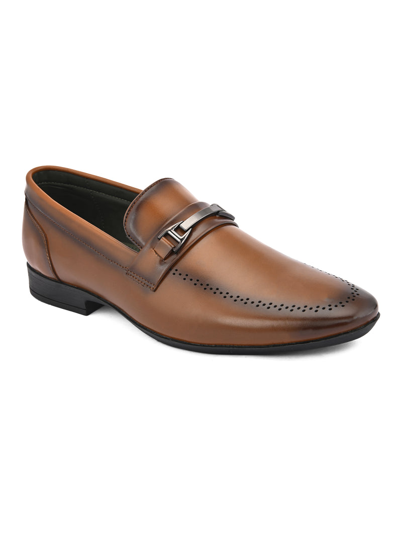 Forum Tan Formal Slip-Ons