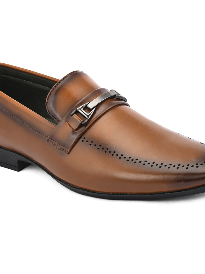 Forum Tan Formal Slip-Ons