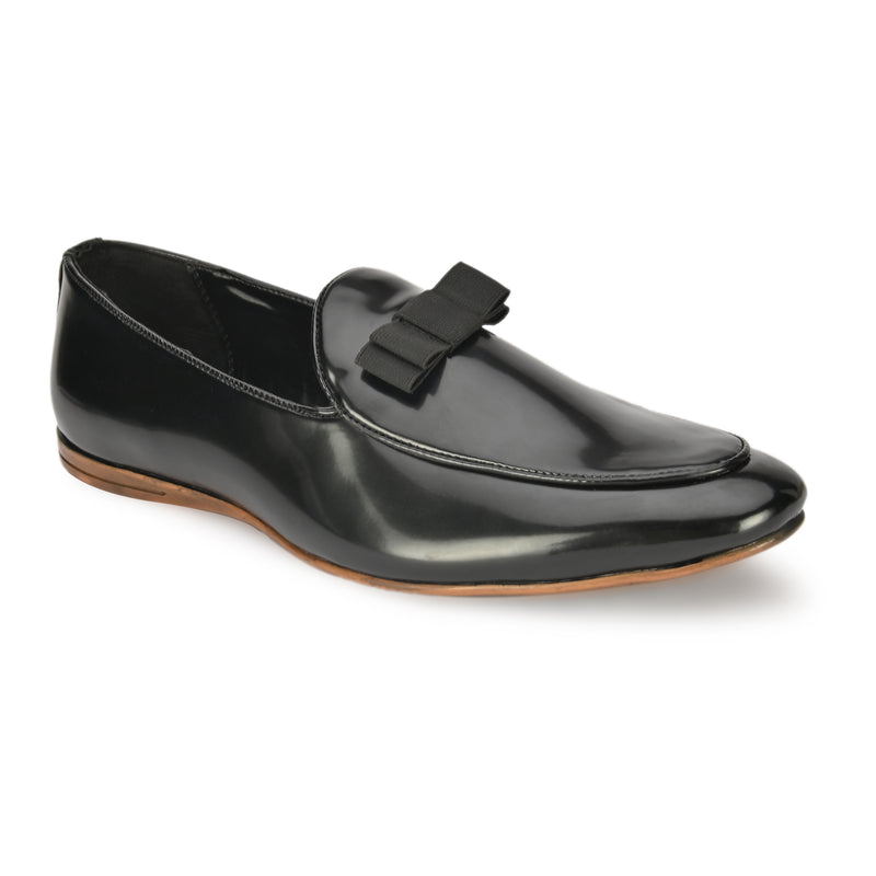 Bo Taii Black Slip-Ons