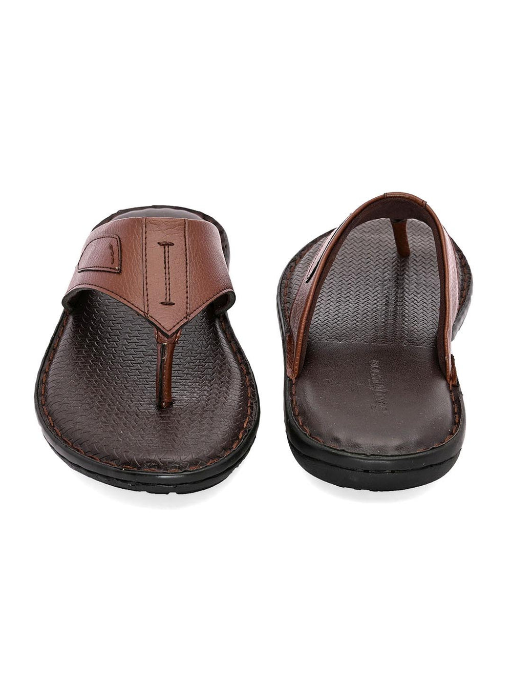 Buy ECP 0210 BROWN Mellow Casual Slippers Online – Sanfrissco