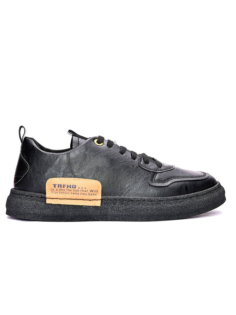 Coal Black Sneakers