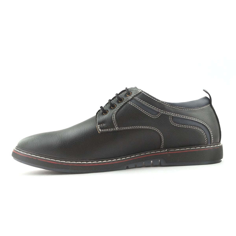Black Modish Lace-Ups