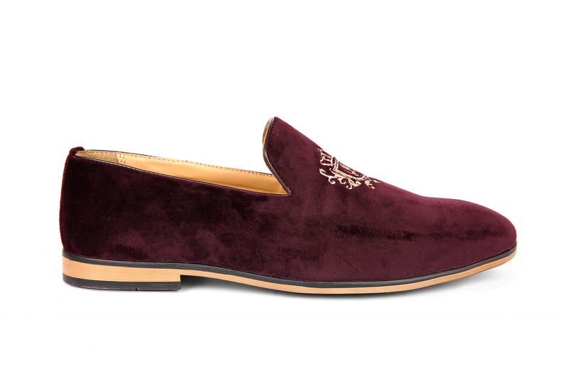 Emprie Cherry Embroidered Loafers