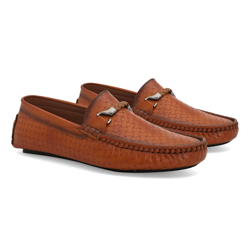 Reclaim Tan Driving Loafers