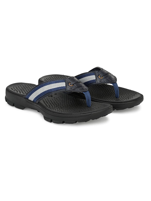 Triology Blue Comfort Slippers
