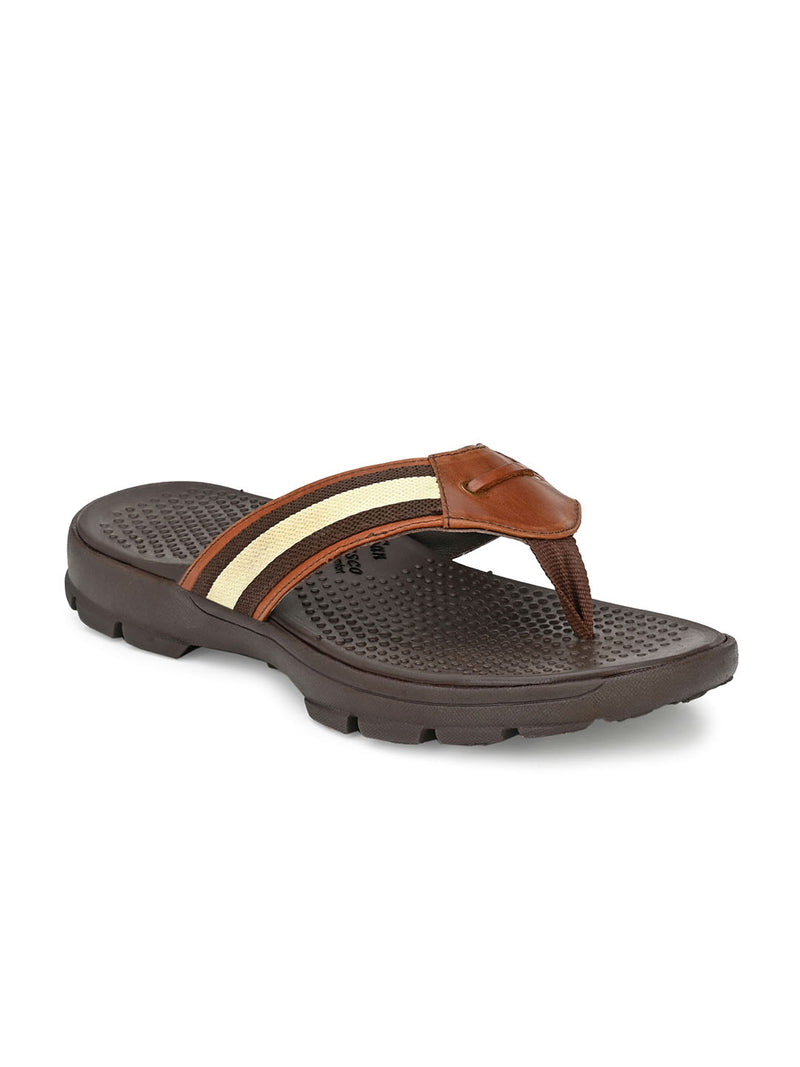 Triology Tan Comfort Slippers