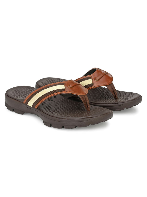 Triology Tan Comfort Slippers