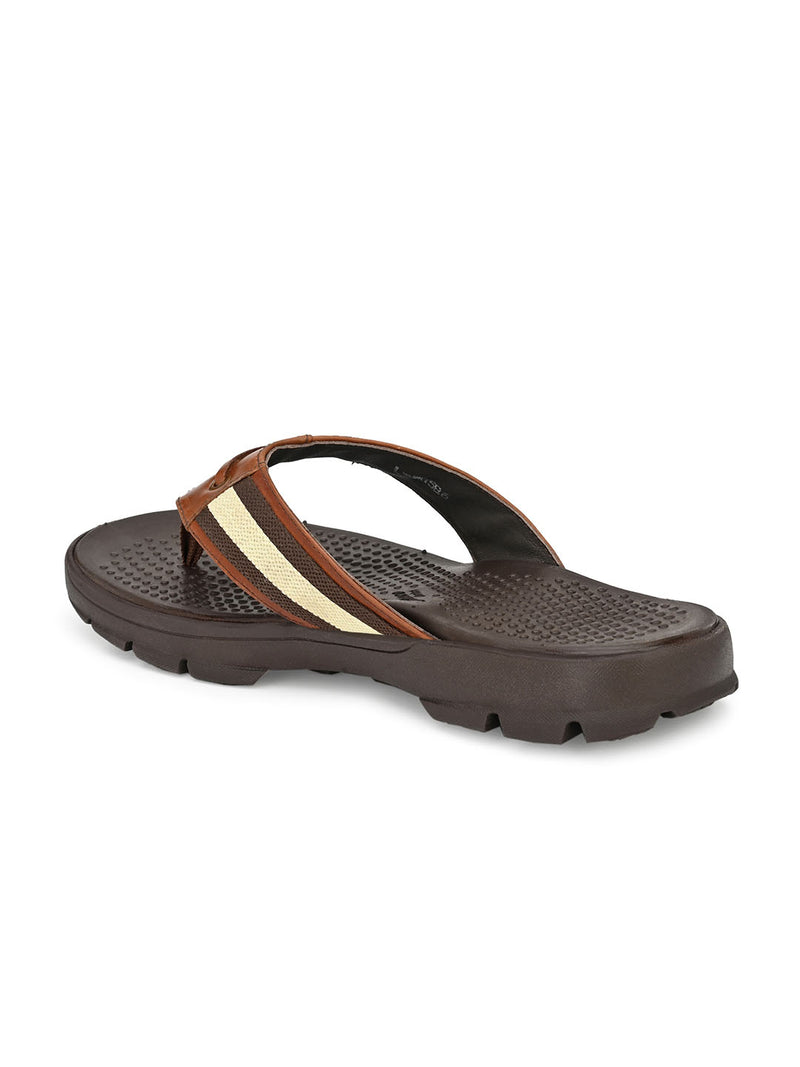 Triology Tan Comfort Slippers