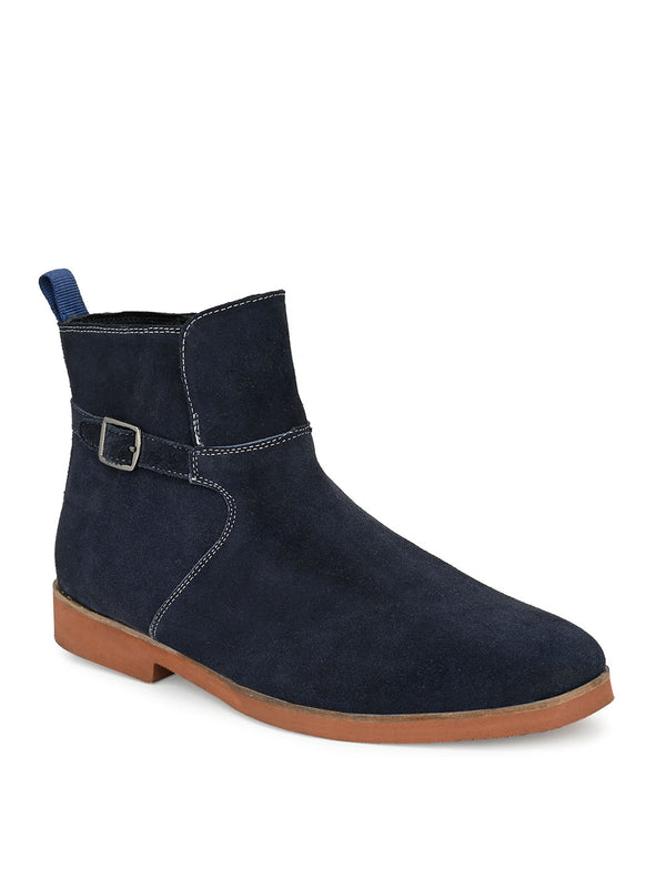 William Dress Boots With Buckle