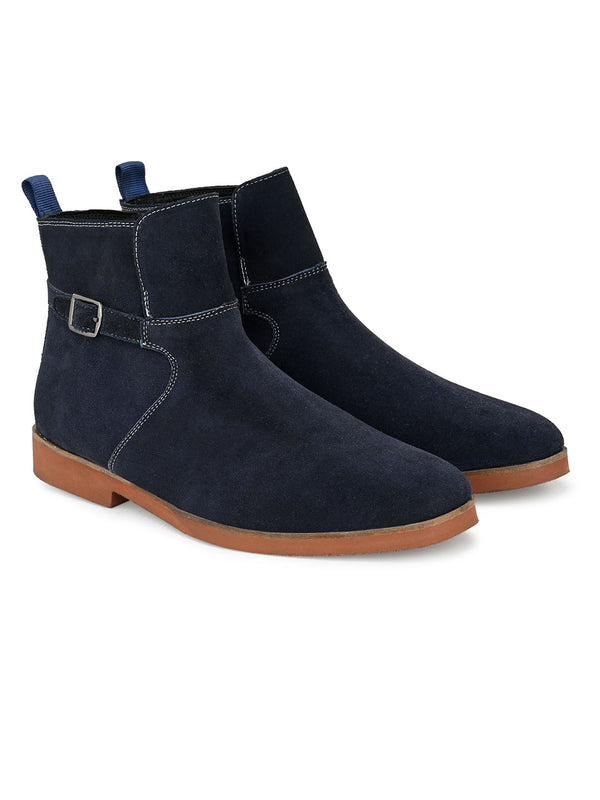 William Dress Boots With Buckle