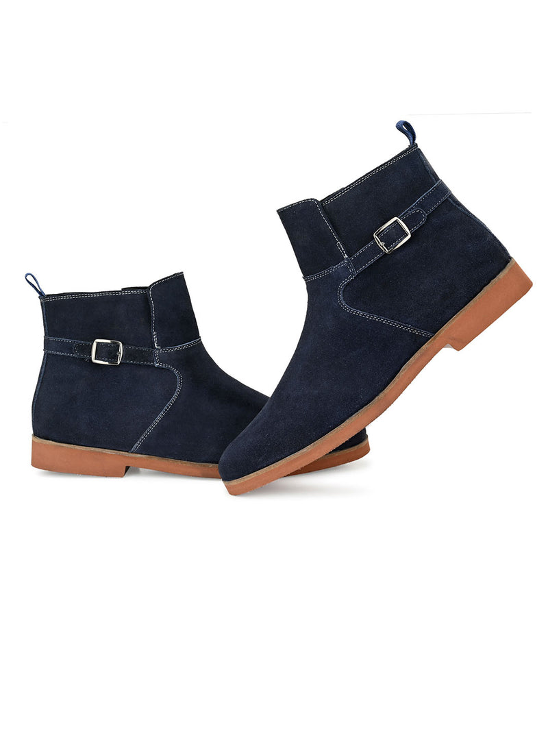 William Dress Boots With Buckle