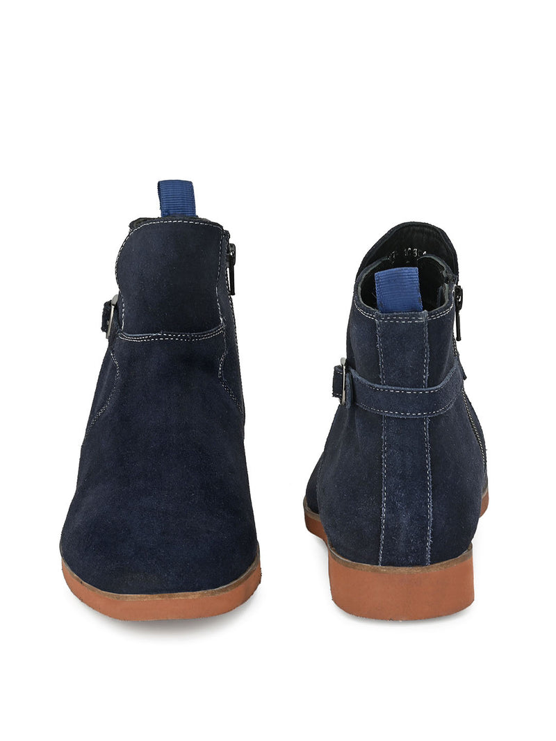 William Dress Boots With Buckle