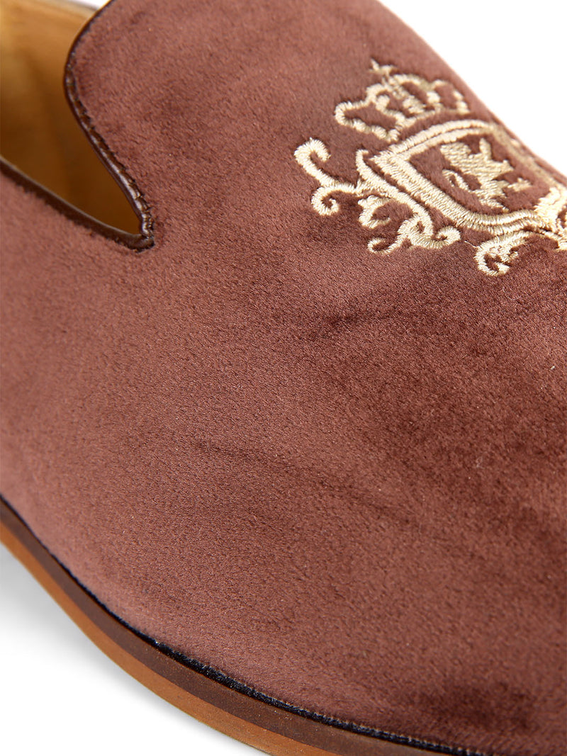 Empire Embroidered Loafers