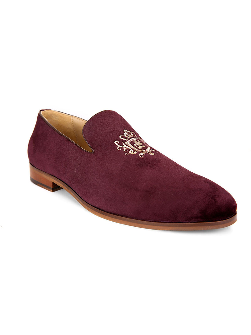 Empire Embroidered Loafers