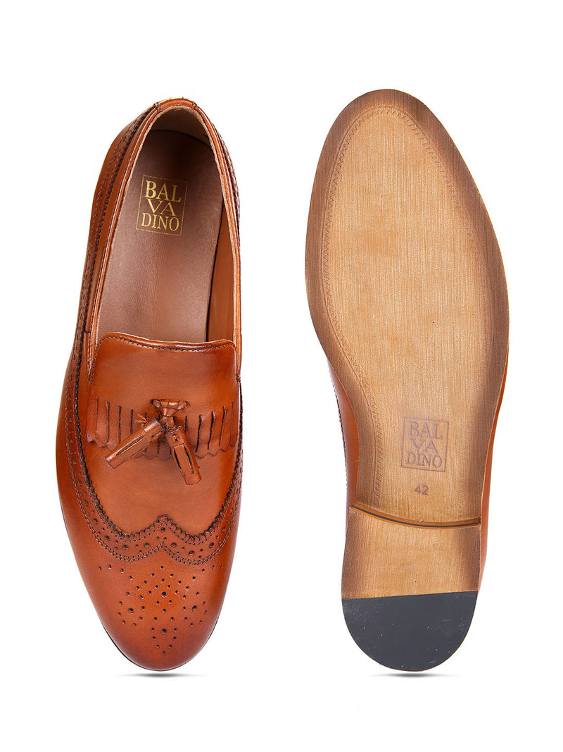 Mr.Chase Kilt Tassel Loafers