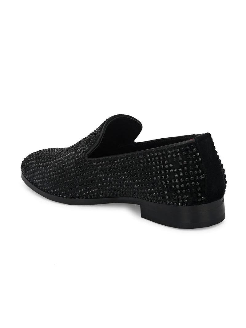 StarGaze Black Slip-ons