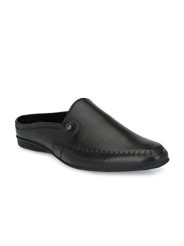 Alpha Black Mules