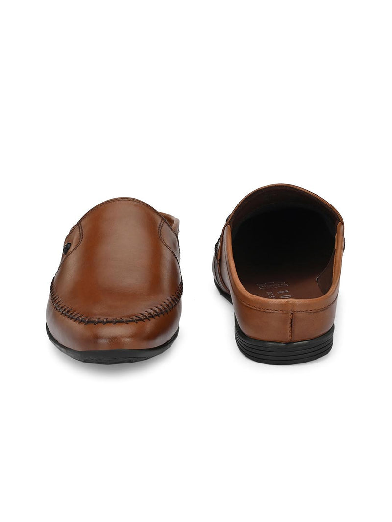 Alpha Brown Mules