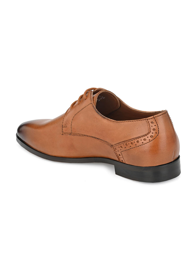 Blake Tan Derby Shoes